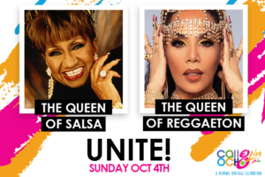 Azúcar! Celia Cruz, the Queen of Salsa, and Ivy Queen, the Queen of Reggaeton, will Unite for Epic Throwback Virtual Duet on Calle Ocho Live, October 4