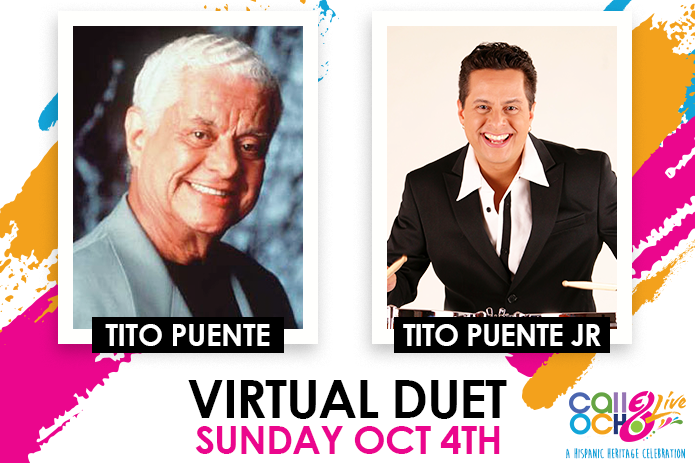 Like Father, Like Son: Remarkable Virtual Duet to Unite Tito Puente, Jr. and his Late Dad and King of Latin Music Tito Puente on Calle Ocho Live, October 4