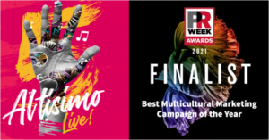 RetroPop Media and Pepsico Named Finalists for 2021 PR Week Multicultural Marketing Award for Altísimo Live