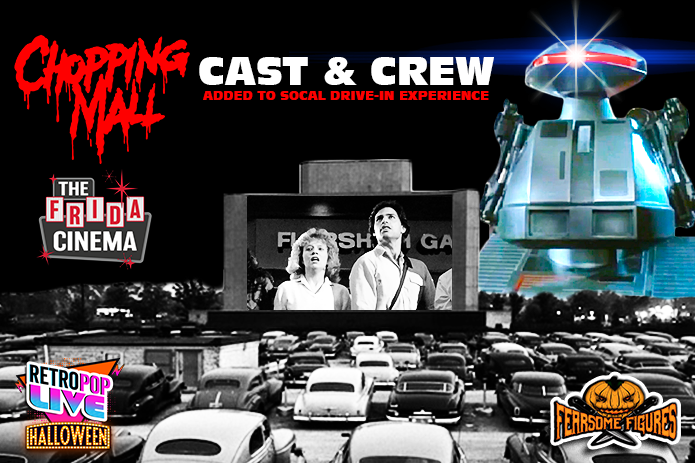 RetroPop Live! Halloween Adds ‘Chopping Mall’ Cast & Crew to SoCal Drive-In Experience, Announce Major Cosplay Influencers Participating in Virtual Fest